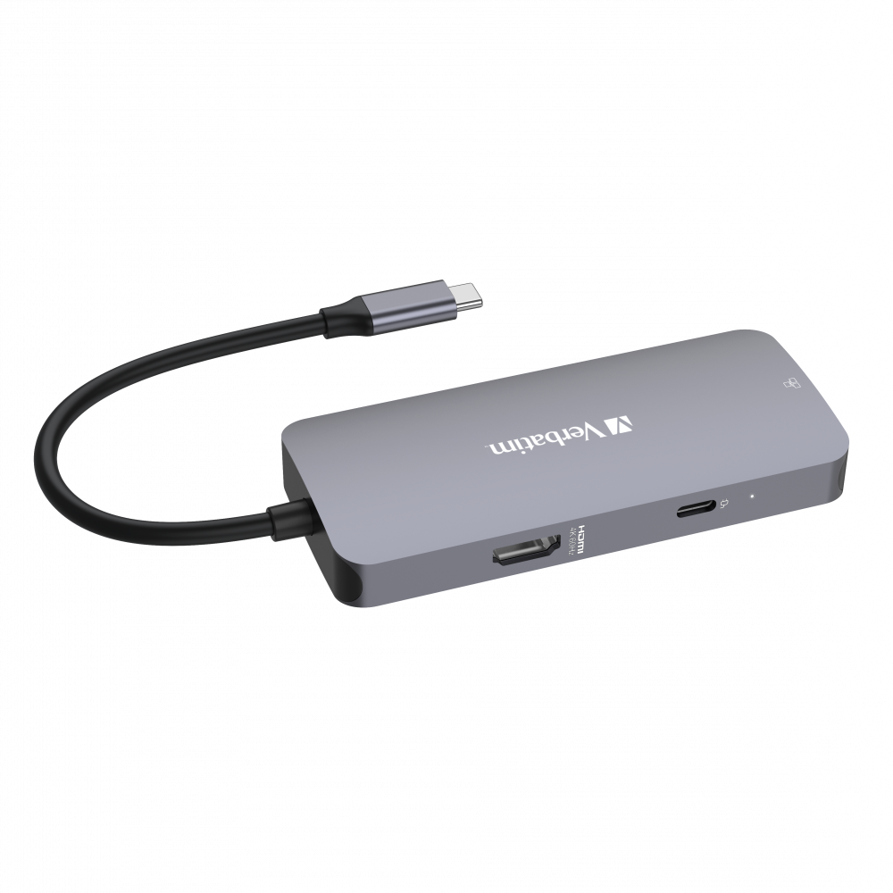 תחנת עגינה Verbatim CMH-05 PD USB HDMI Lan