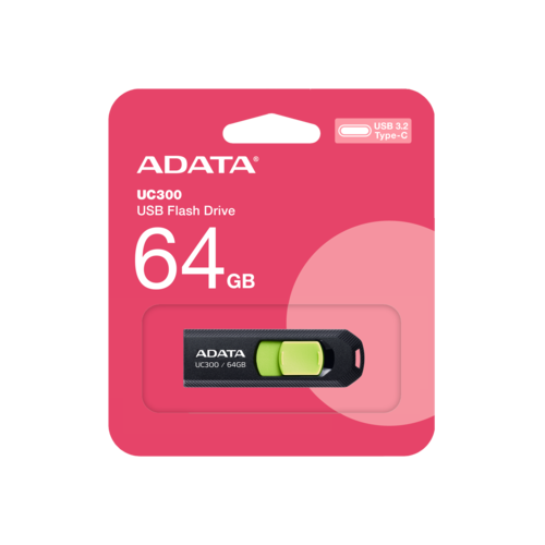 דיסק און קי ADATA UC300 64GB Green