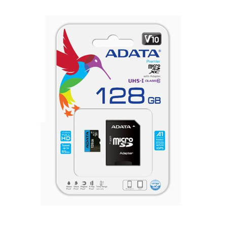כרטיס זיכרון ADATA Premier 128GB Ultra SDXC