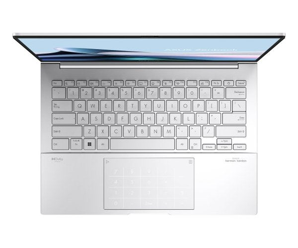 מחשב נייד ASUS UX3405CA 14'' Ultra 9 285H/32G/1T/Silver/OLED/DOS/1Y