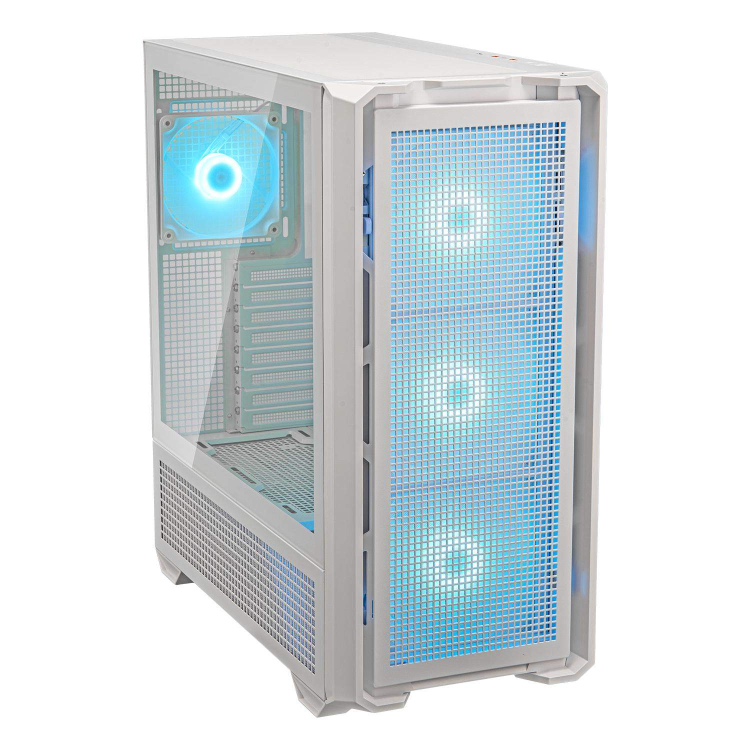 מארז בצבע לבן Cougar MX600 ARGB
