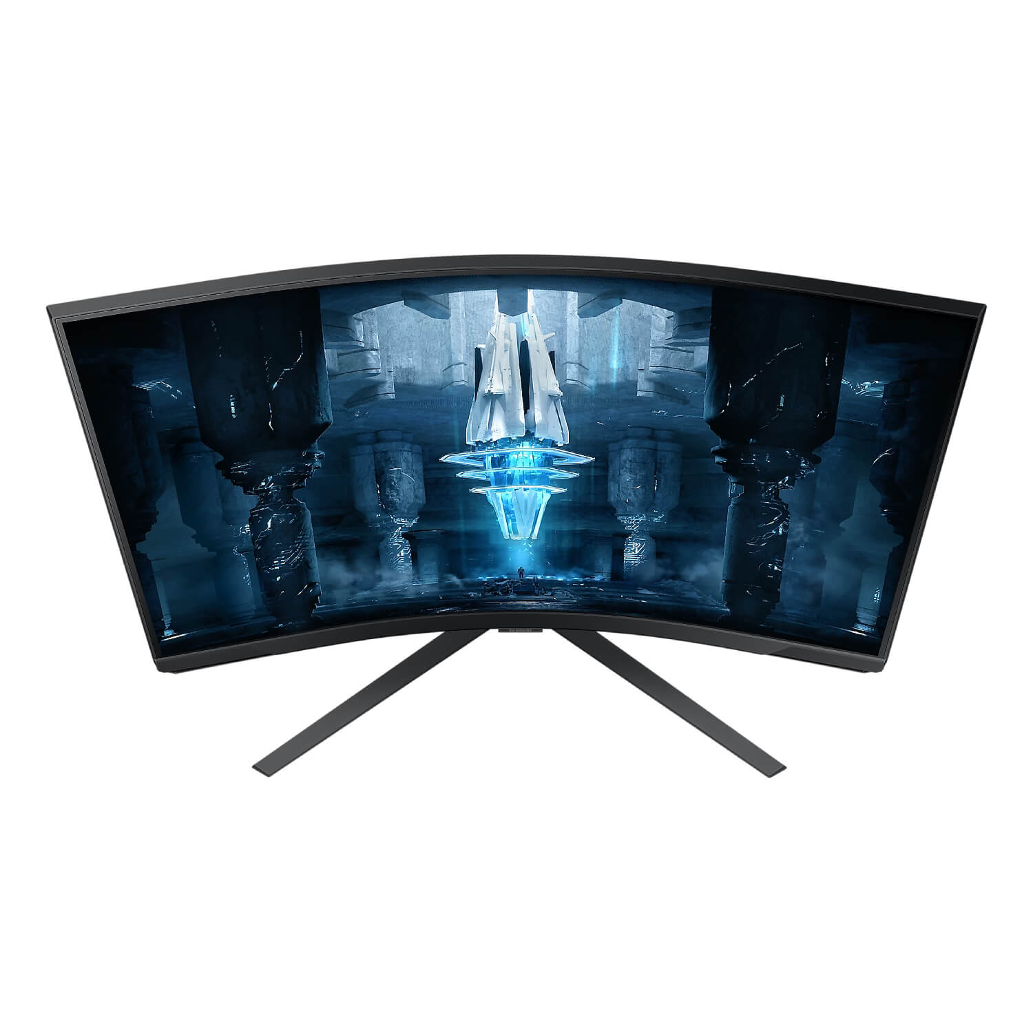 מסך גיימינג קעור לבן Samsung Odyssey Neo G8 32" VA 4K UHD 240Hz 1ms