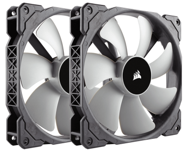 ערכת מאווררים למארז Corsair ML140 PRO Premium Magnetic Levitation PWM 2x Fans 140mm