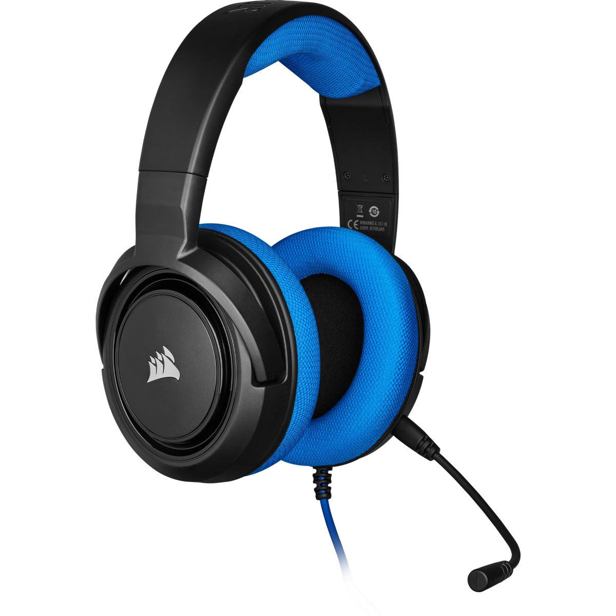 אוזניות גיימינג Corsair HS35 Blue