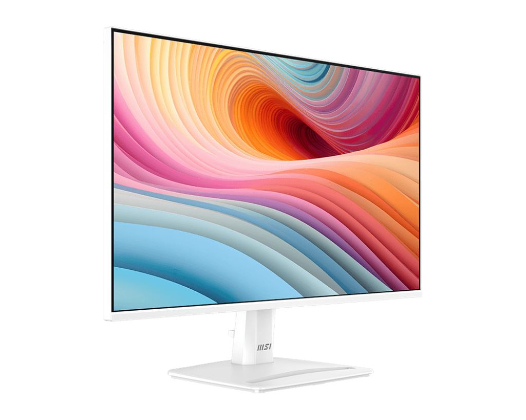 מסך לבן MSI MP251W E2 24.5'' IPS FHD 120Hz VGA HDMI DP SPK 3Y-OS