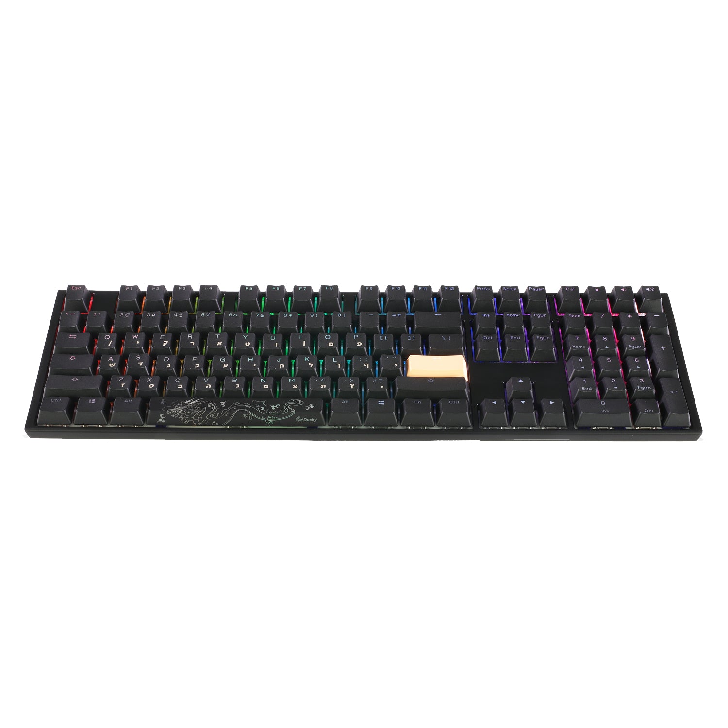 מקלדת גיימינג מכנית Ducky One 3 RGB Cherry Brown Switch