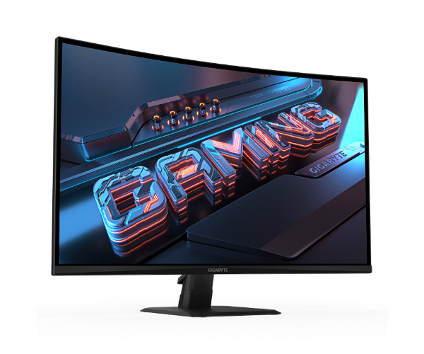 מסך גיימינג קעור Gigabyte GS27QCA 32" VA 2K QHD 180Hz 1ms