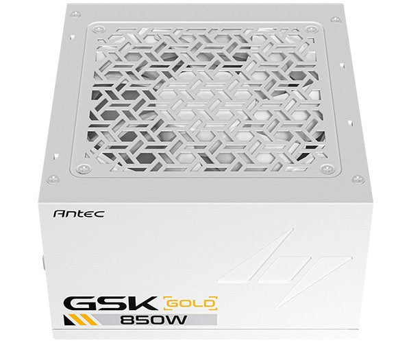 ספק כוח לבן Antec GSK850 V2 WHITE 80 Plus Gold Modular White