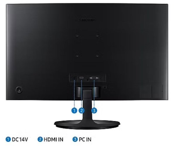 מסך קעור Samsung S27D362GAM 27'' VA FHD 100Hz 3Y