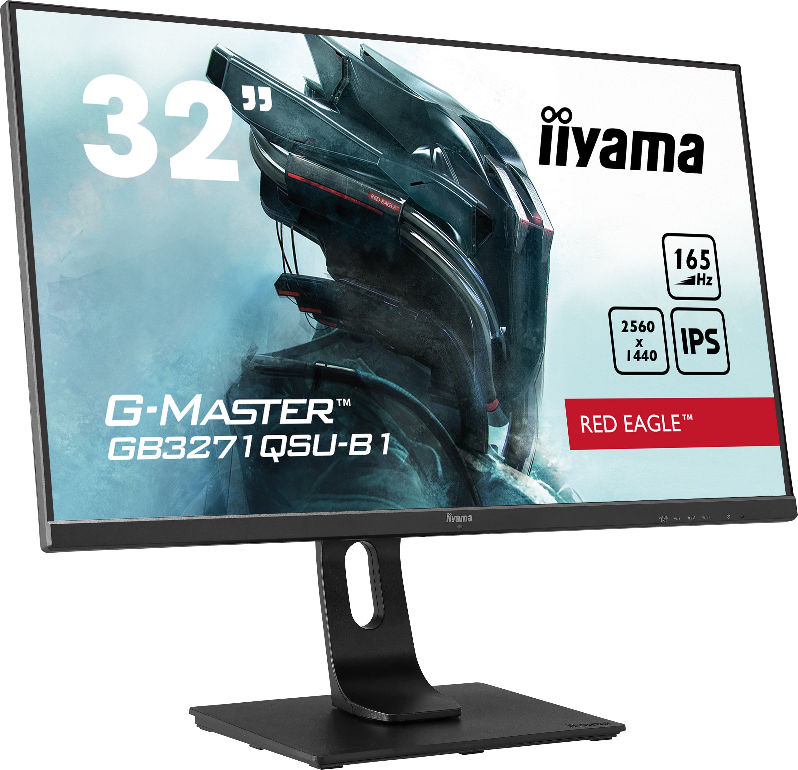 מסך גיימינג IIYAMA G-Master 32" IPS 2K WQHD 165Hz 1ms