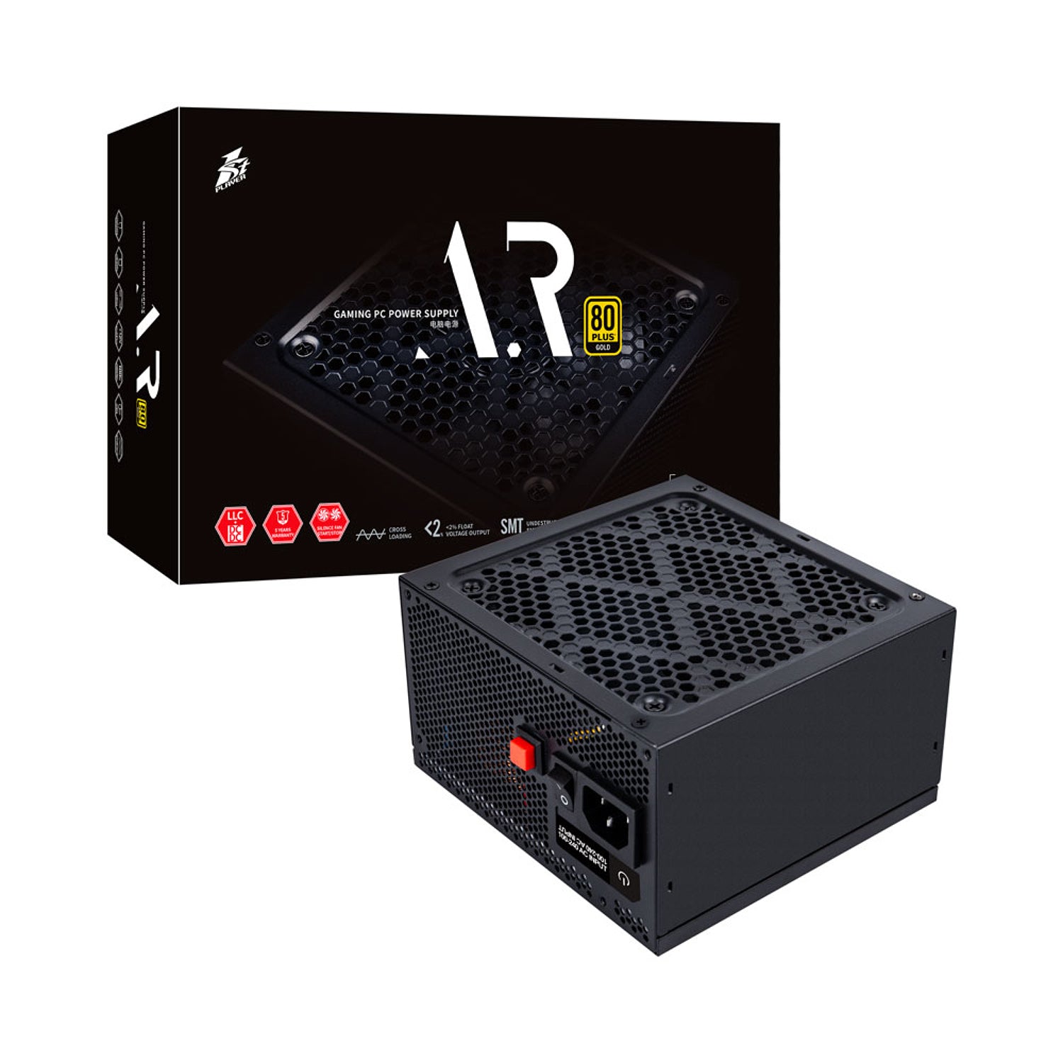 ספק כוח 1StPlayer Armour 750W Gold