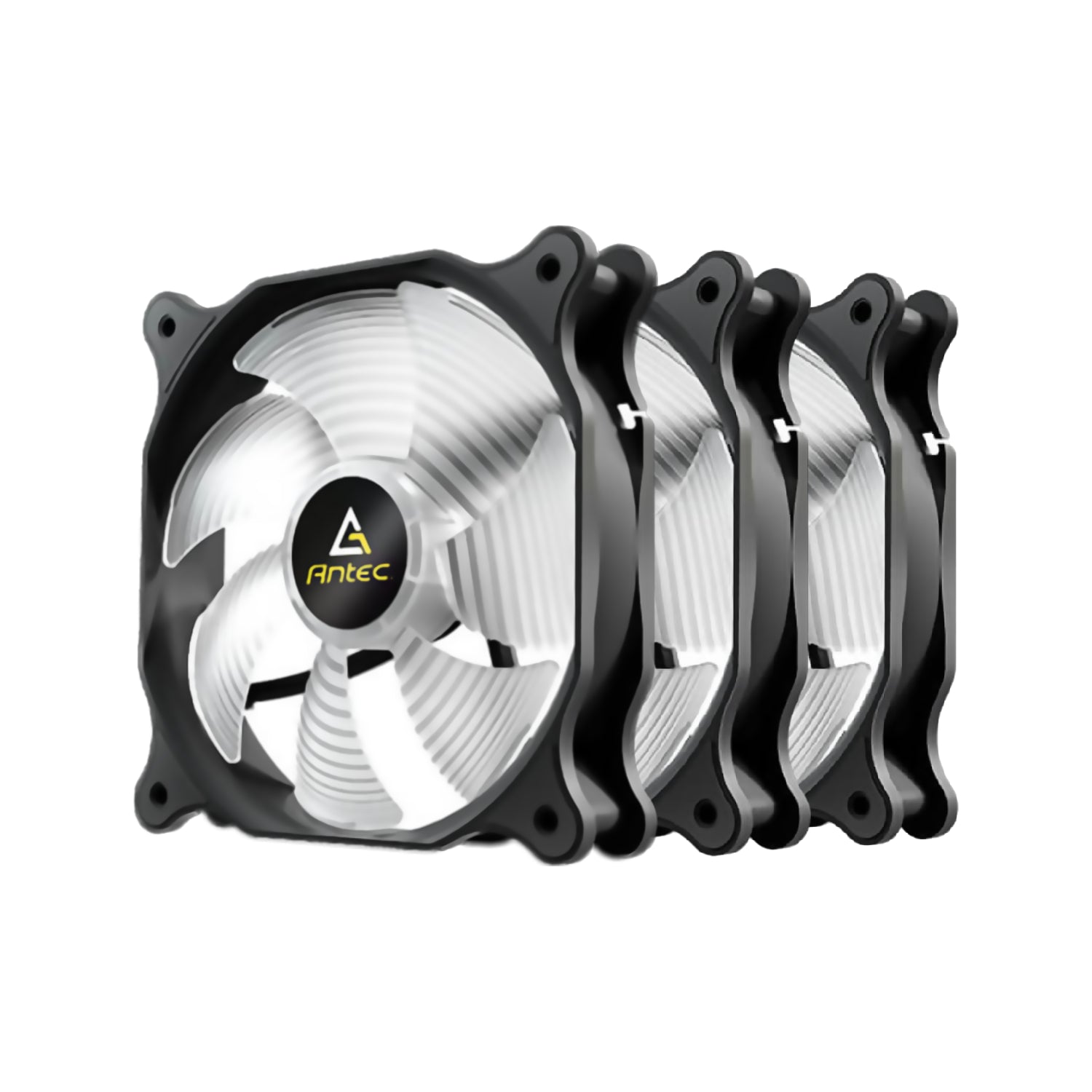 ערכת מאווררים למארז Antec F14 Racing x3 Fans 140mm