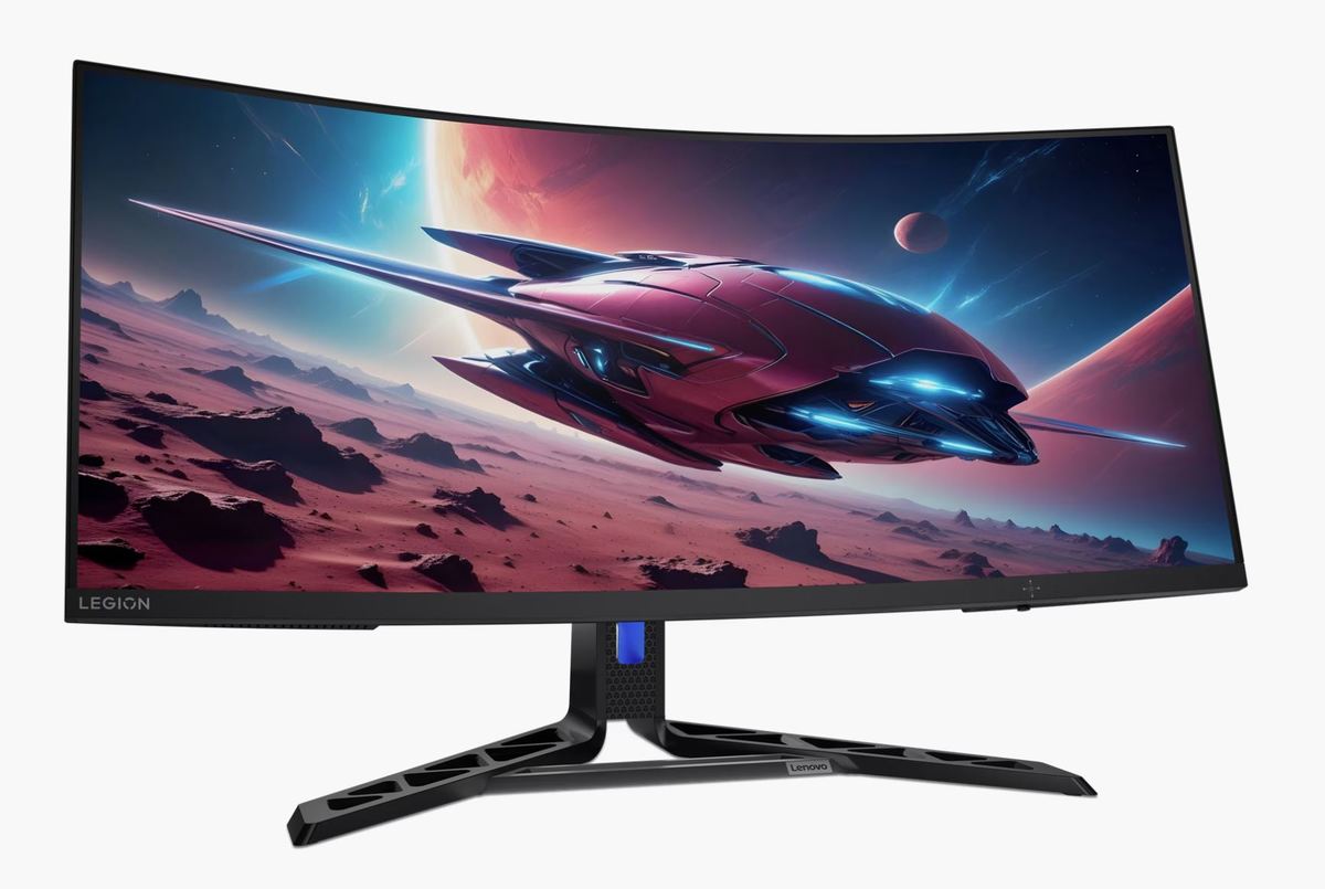 מסך גיימינג Lenovo Legion R34w-30 34'' Ultra-Wide 2K-WQHD VA 180Hz 0.5MS 3Y