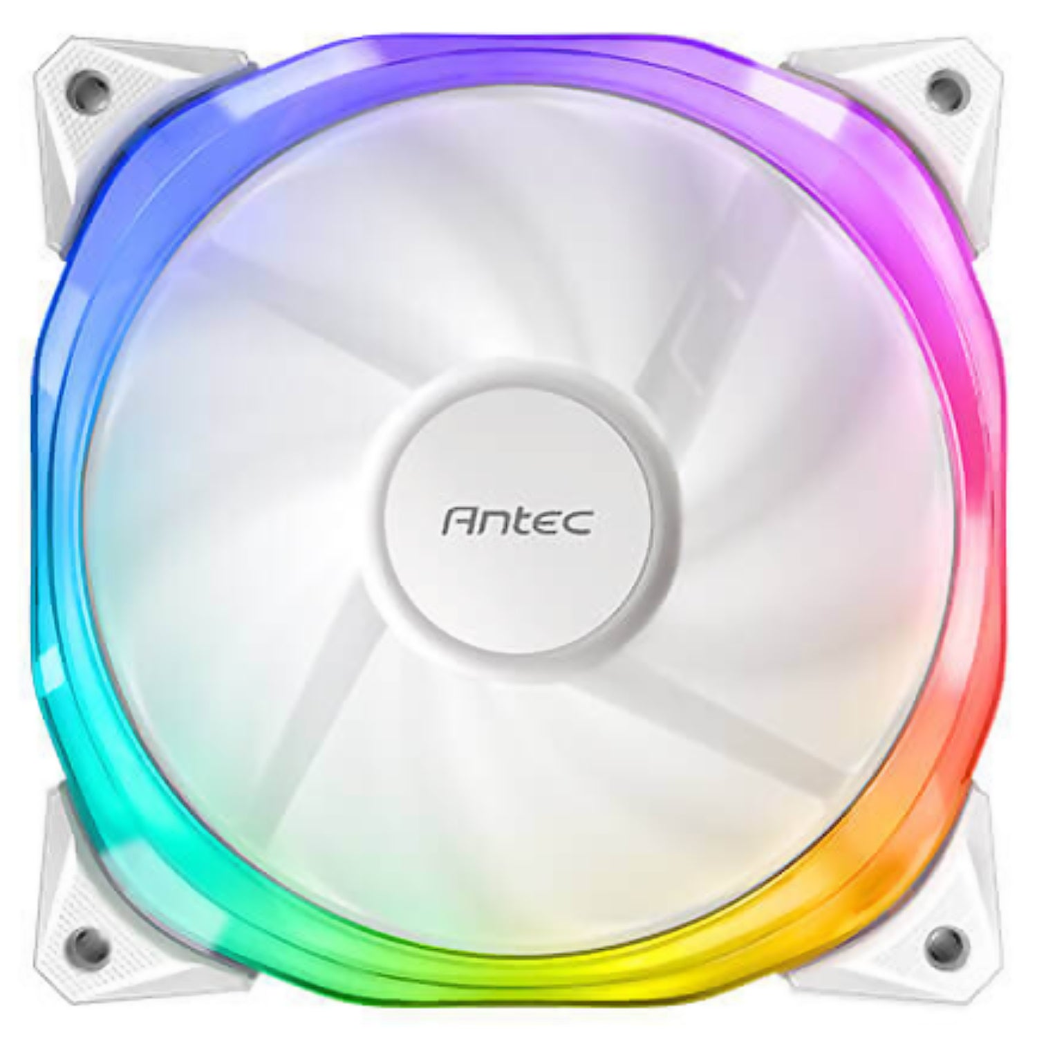 מאוורר למארז בצבע לבן Antec Fusion 120 ARGB 120mm White Fan