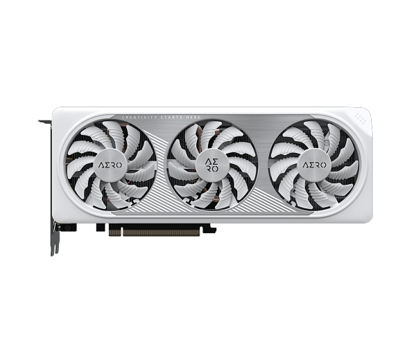 כרטיס מסך בצבע לבן Gigabyte AERO GeForce RTX 4060TI 8GB OC