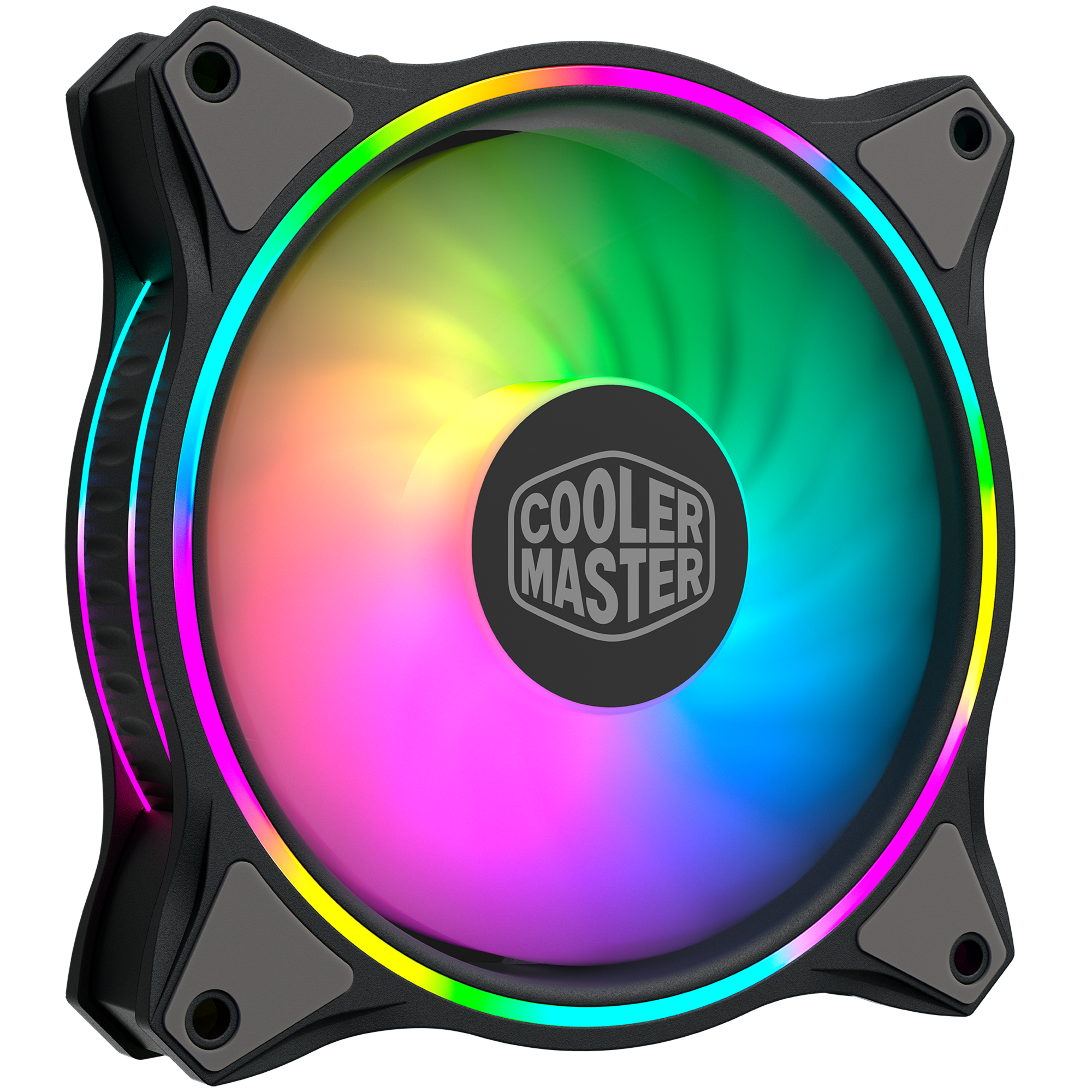 מאוורר למארז CoolerMaster MasterFan MF120 Halo 120mm