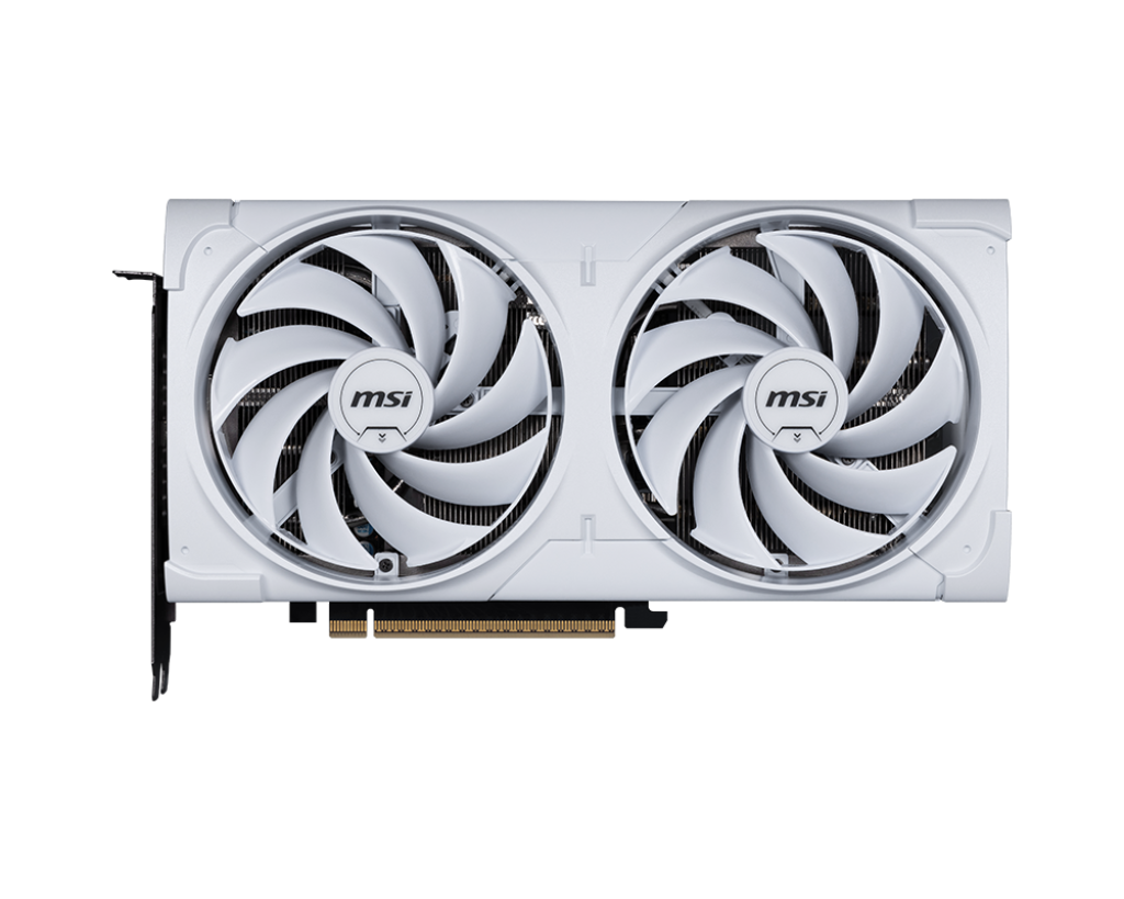 כרטיס מסך לבן MSI RTX 5070 12G Ventus 2X OC White