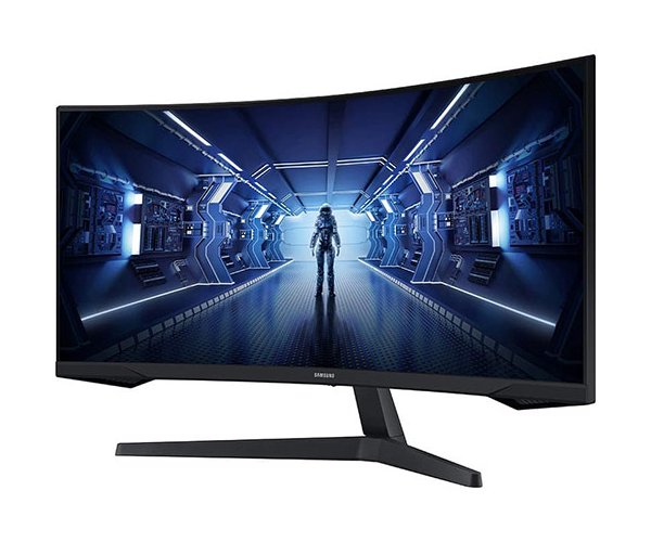 מסך גיימינג Samsung Odyssey G5 34" VA Wide 2K-QHD 165Hz 1ms