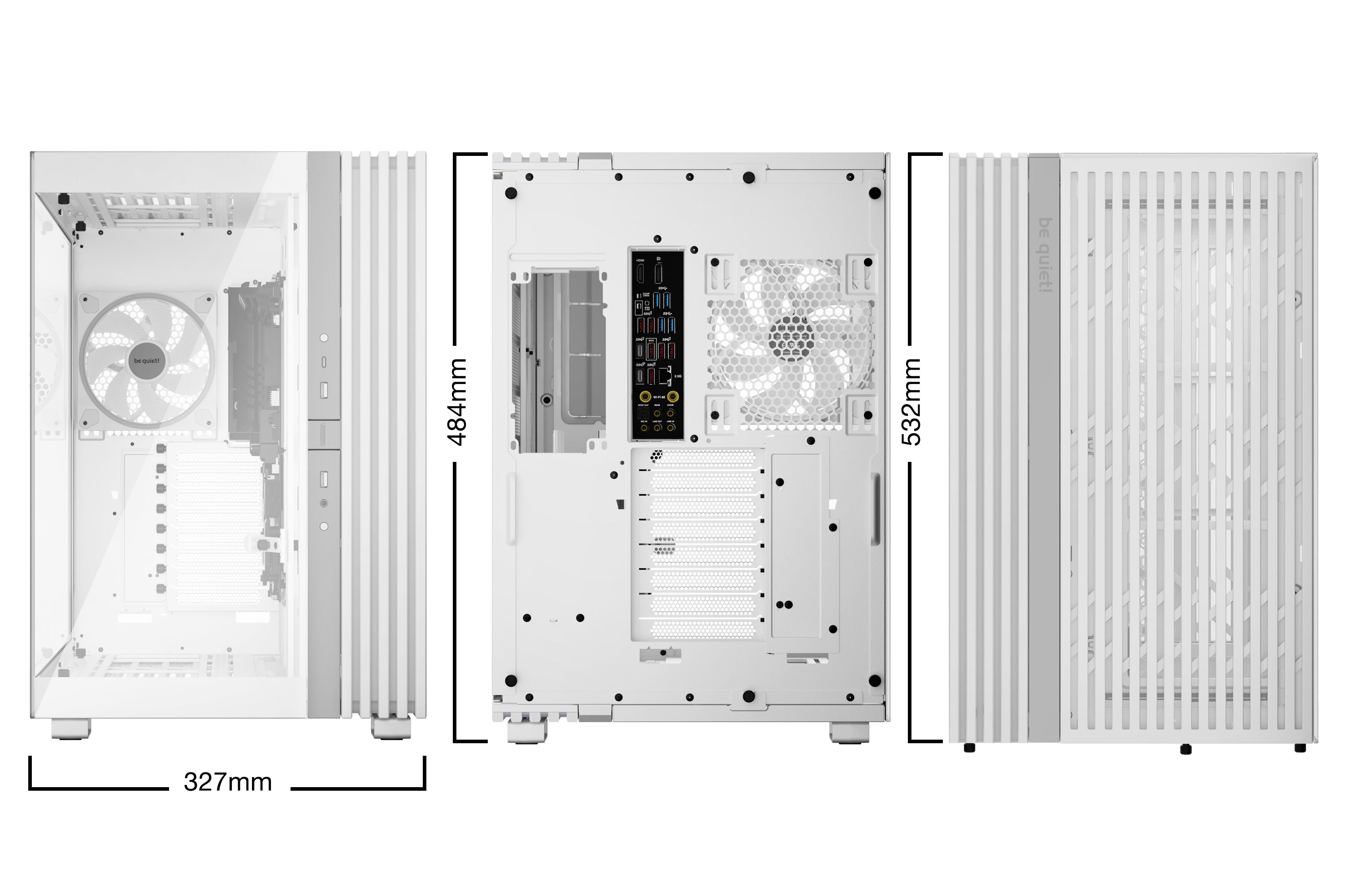 מארז לבן be quiet! LIGHT BASE 900 FX White