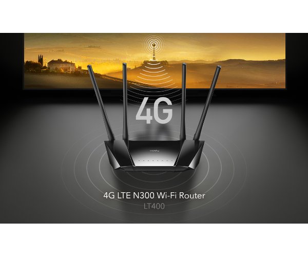 ראוטר סלולרי Cudy LT400 4G LTE AC1200
