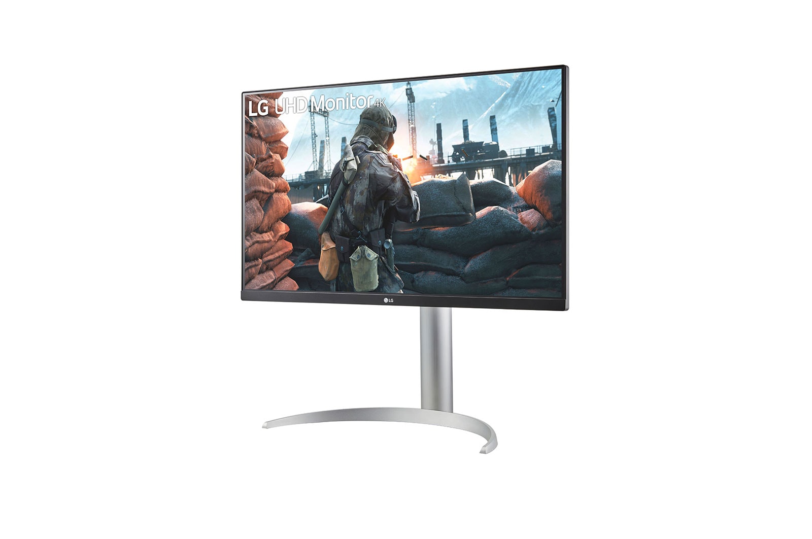 מסך LG 27UP650-W 27'' 4K UHD IPS