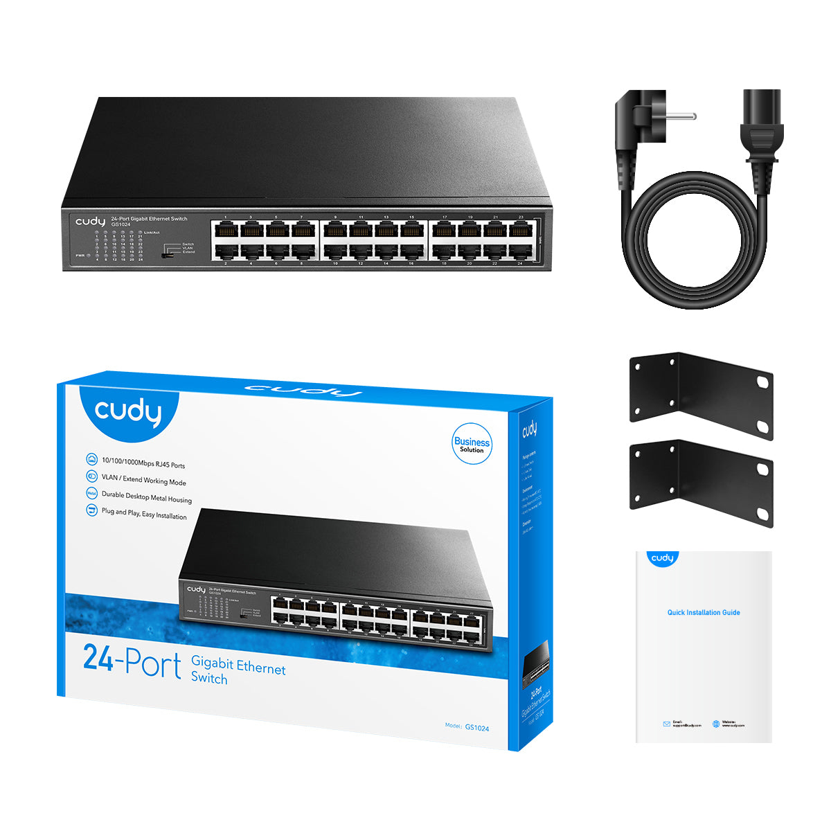 מתג Cudy 24-Port Gigabit