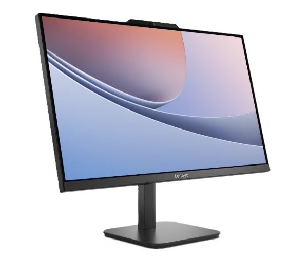 מחשב נייח Lenovo AIO V100 27'' i3-N305/16G/512G/DOS/Black/3Y-OS