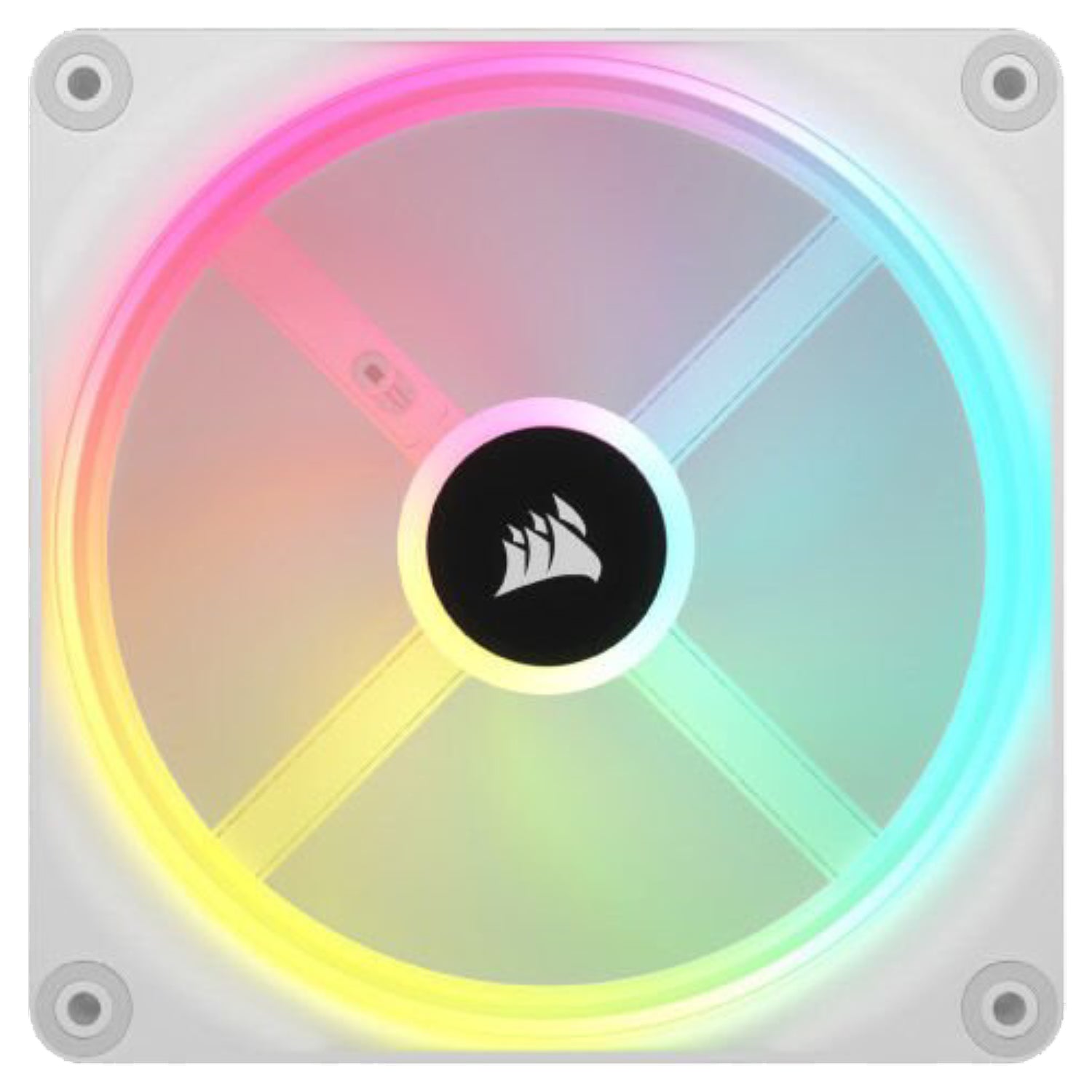 מאוורר למארז בצבע לבן Corsair iCUE Link QX140 RGB PWM 140mm