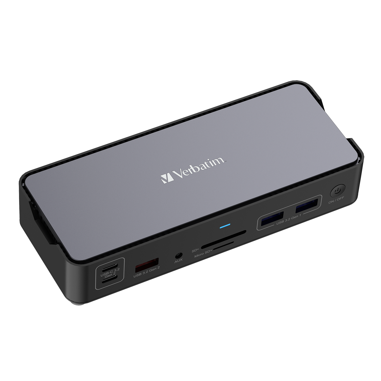 תחנת עגינה Verbatim CDS-15 Type-C 100W-PD 2xHDMI DP