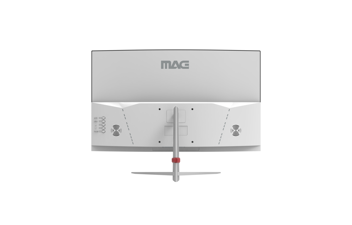 מסך גיימינג לבן MAG 27'' FHD IPS 300Hz 1MS SPK White 3Y-OS