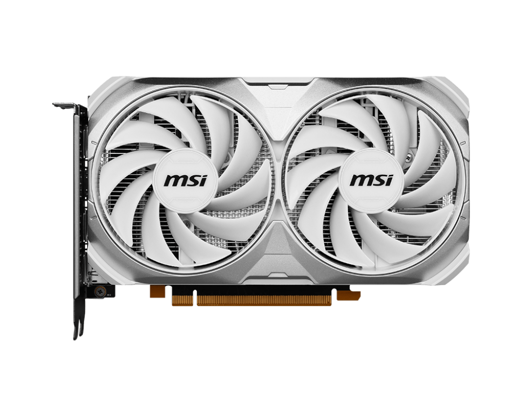 כרטיס מסך לבן MSI GeForce RTX 4060 8GB Ventus 2X