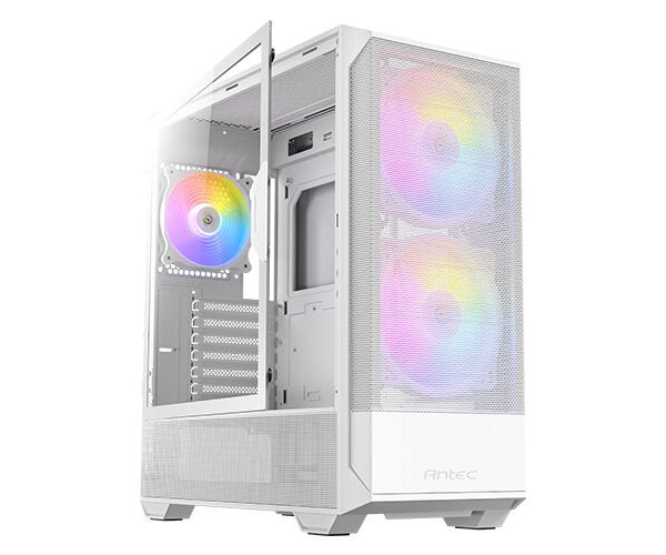 מארז גיימינג בצבע לבן Antec NX416L RGB