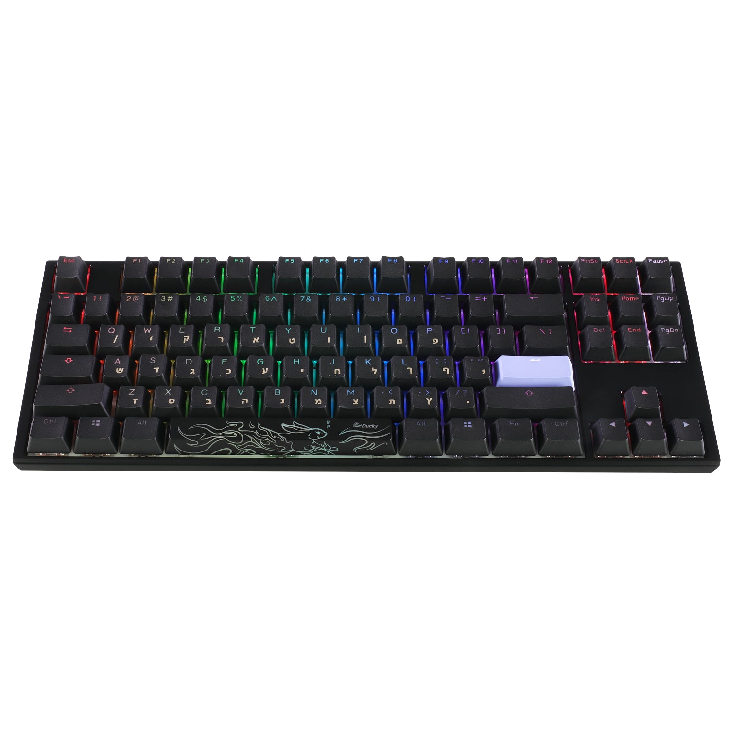 מקלדת גיימינג מכנית Ducky One 3 TKL Cherry Brown Switch