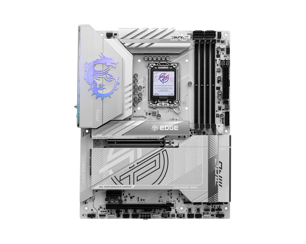 לוח אם לבן MSI MPG Z890 EDGE TI WIFI
