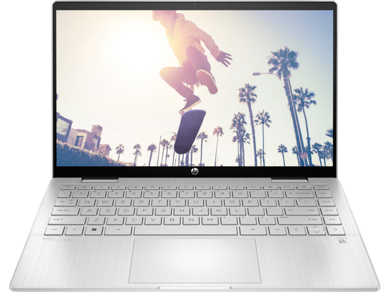 מחשב נייד HP Pavillion x360 14'' i7-1355U/16G/512G/FD/Touch/3YOS