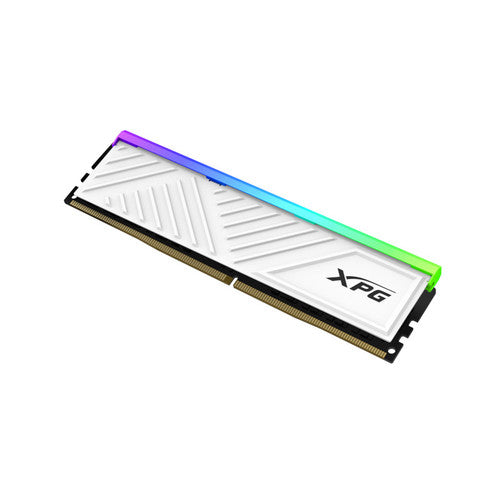 זיכרון לנייח בצבע לבן ADATA XPG SPECTRIX D35G RGB 8GB DDR4-3600Mhz