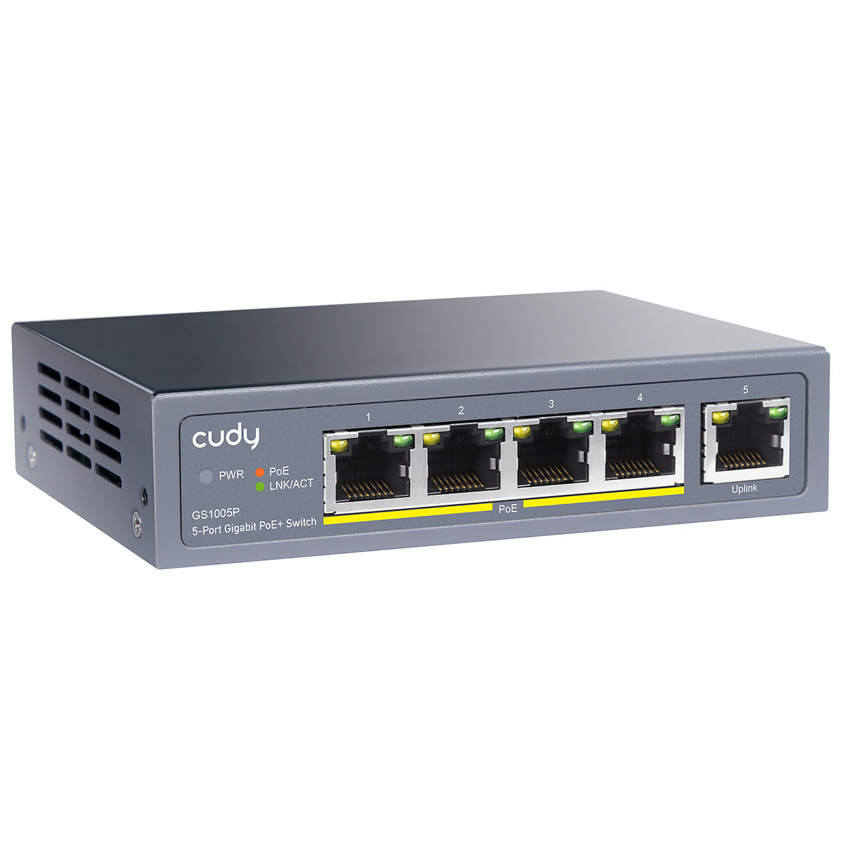 מתג Cudy 5-Port POE Gigabit 60W