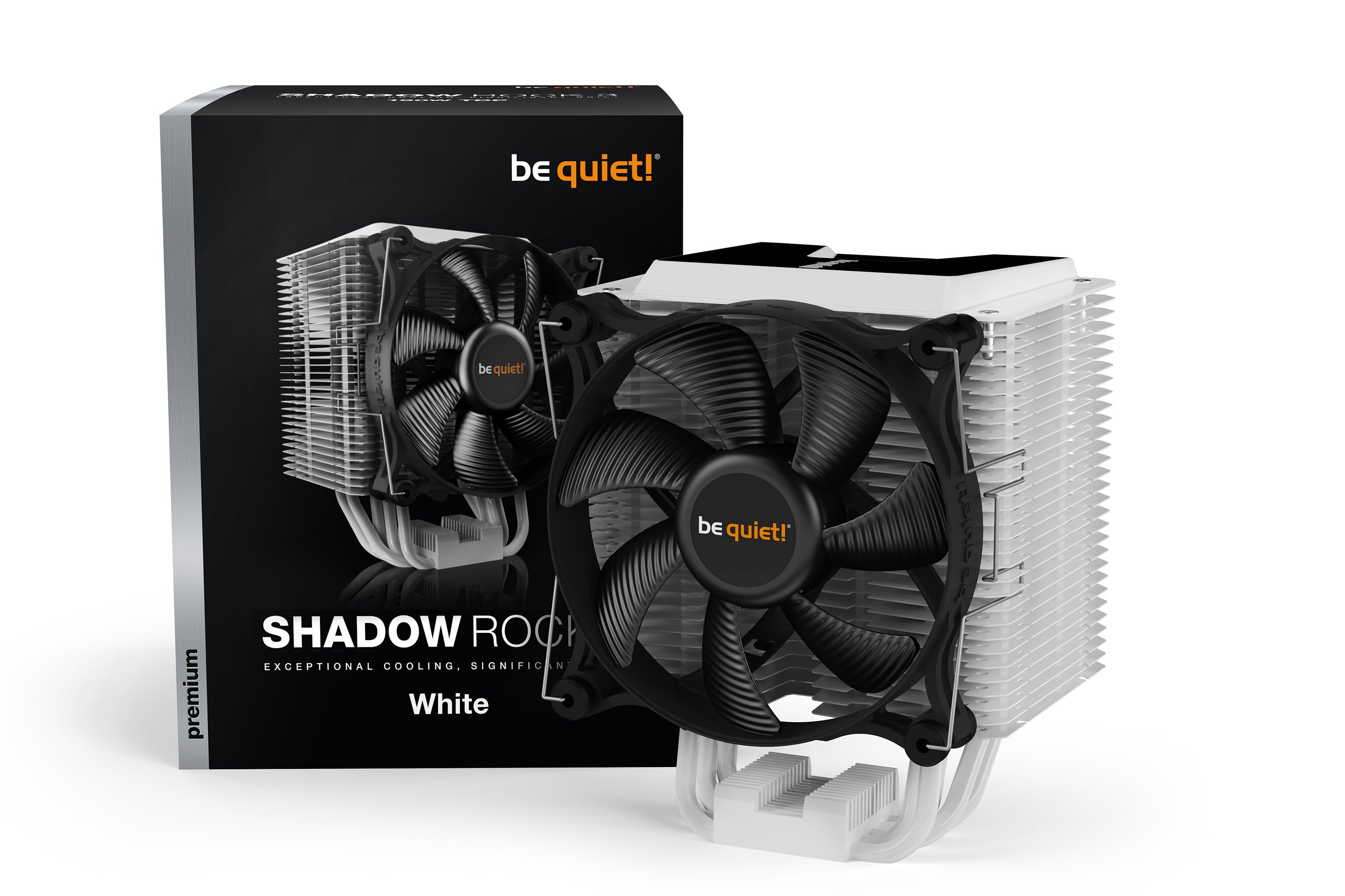 קירור לבן Be Quiet! Shadow Rock 3 White