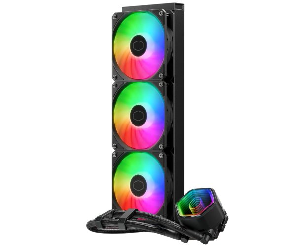 קירור נוזלי CoolerMaster 360 Core II ARGB 360mm