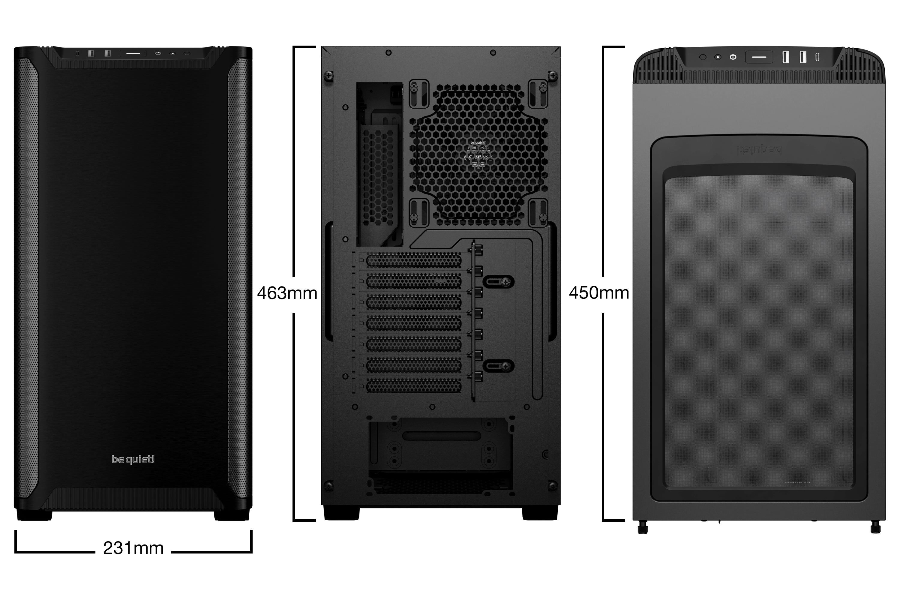 מארז be quiet! PURE BASE 501 Black