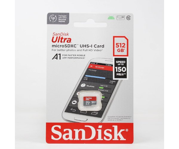 כרטיס זיכרון SanDisk 512GB Ultra SDXC