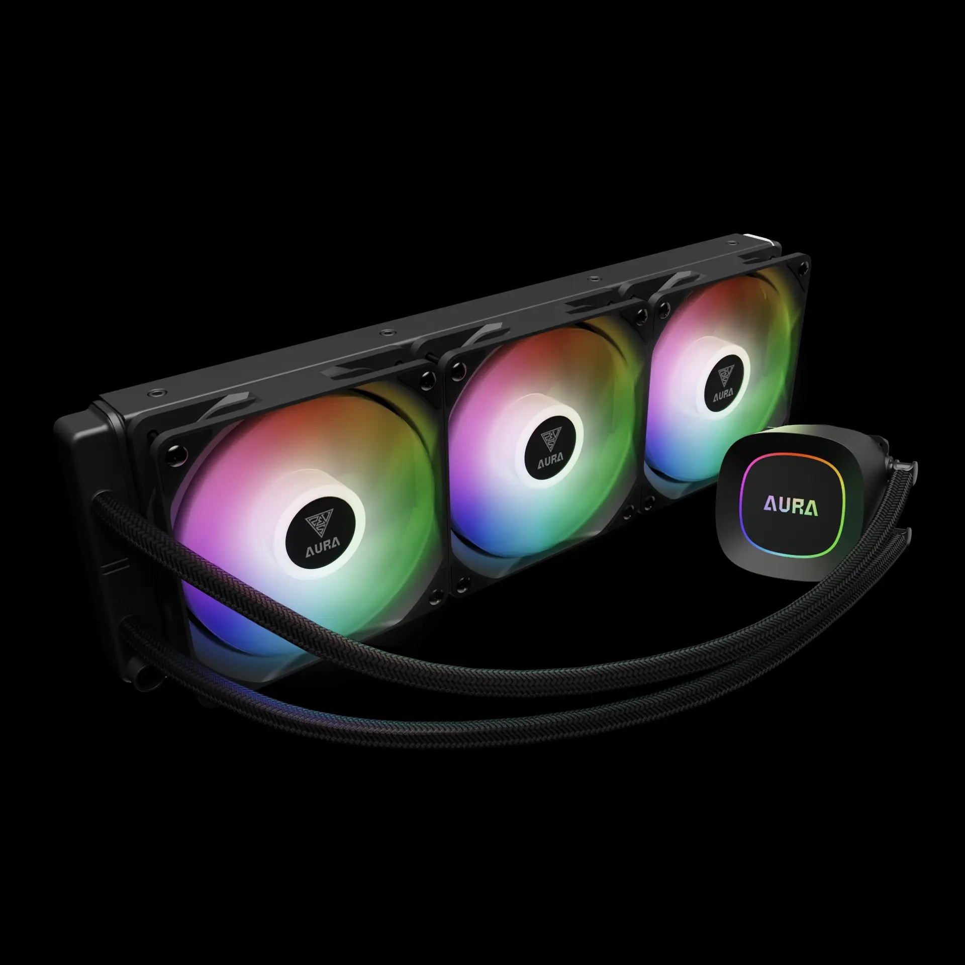 קירור נוזלי Gamdias GL360 LITE ARGB 360mm