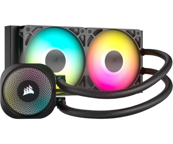 קירור נוזלי Corsair iCUE NAUTILUS 240 RS RGB Black 240mm AIO