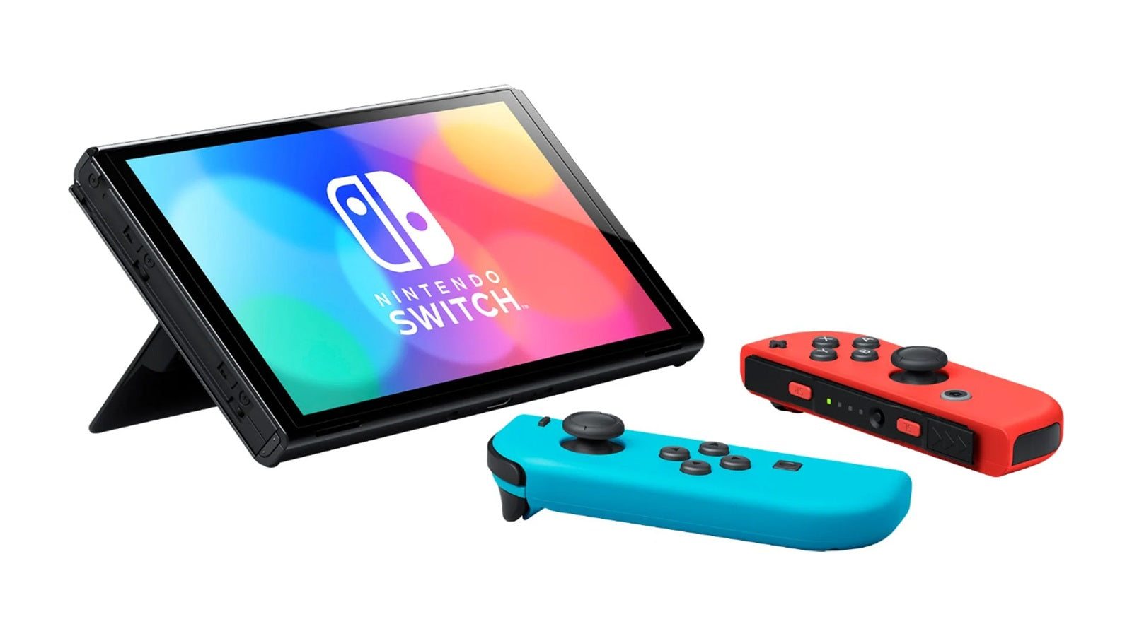 קונסולה ניידת Nintendo Switch OLED Blue & Red