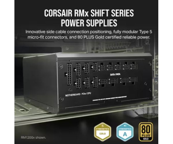 ספק כוח Corsair RM850X Shift 80+ Gold Fully Modular PCIE 5.0