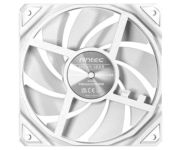 מאוורר לבן למארז Antec Nova 120mm White Fan And Speed Controller