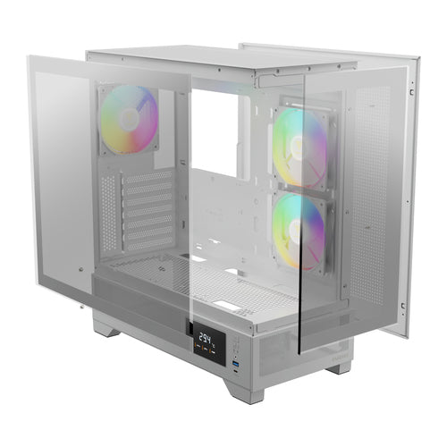 מארז בצבע לבן Gamdias ATLAS M1