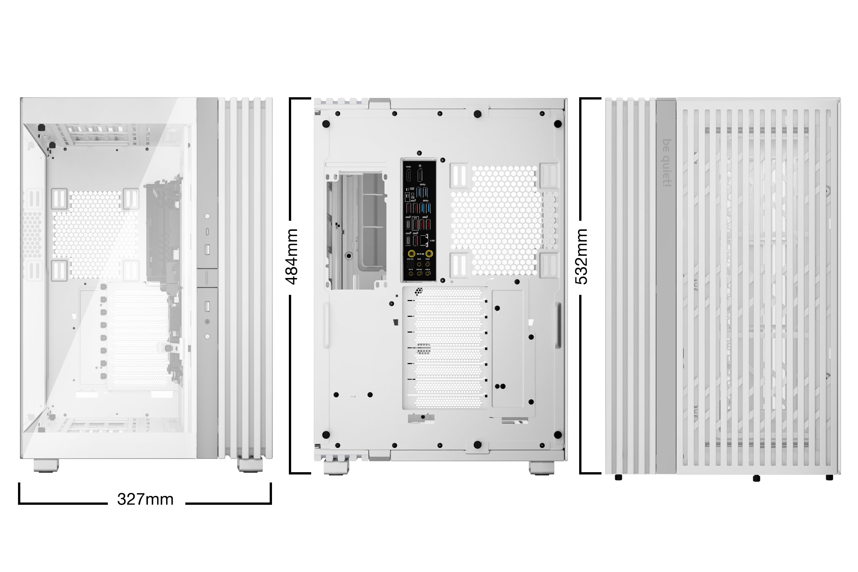 מארז לבן be quiet! LIGHT BASE 900 DX White