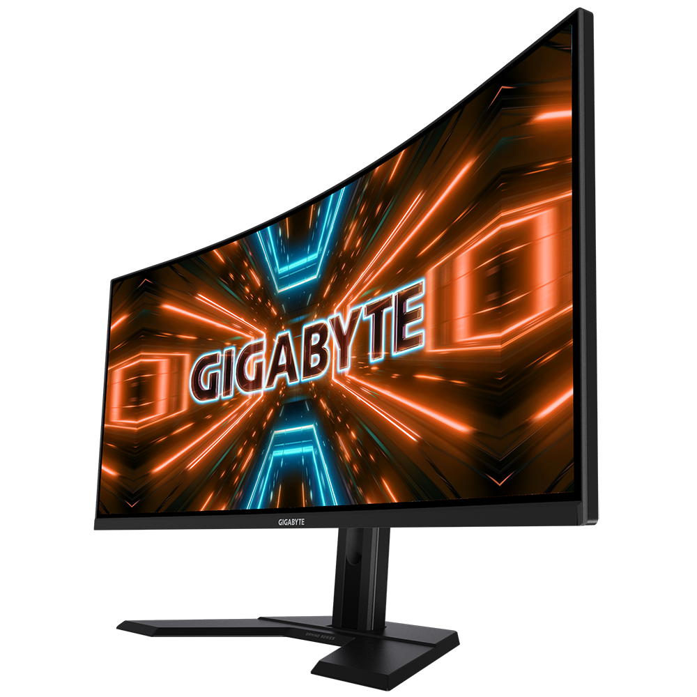 מסך גיימינג קעור Gigabyte G34WQC-A 34" Ultra-Wide VA 2K WQHD 144Hz 1ms