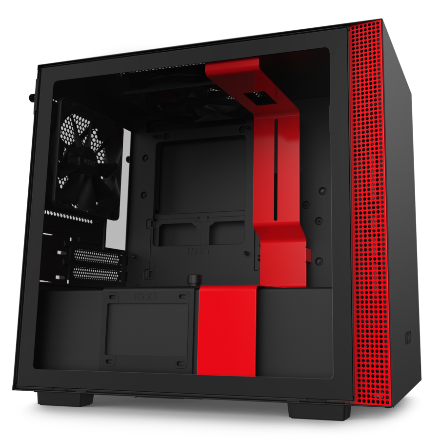 מארז NZXT H210 Matte Red